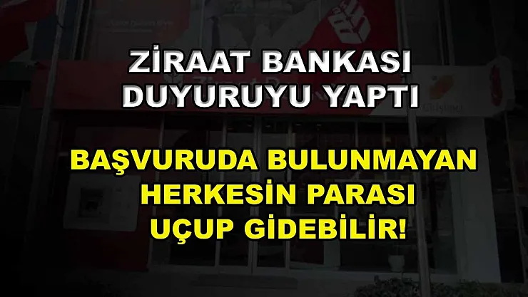 Ziraat Bankası faizsiz 200 bin TL kredi desteğini duyurdu, süreler 2023 sonuna kadar uzatıldı!