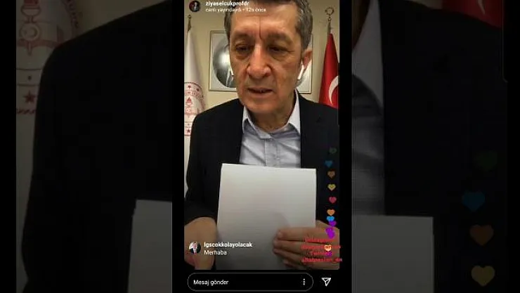 Ziya Selçuk'tan Yeni LGS Açıklaması