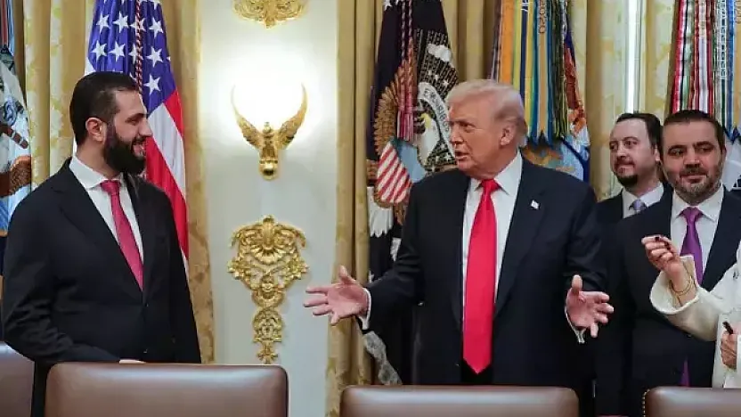 Dünya bu manşetle sarsılıyor: Trump ve Şara arasında tarihi telefon trafiği!