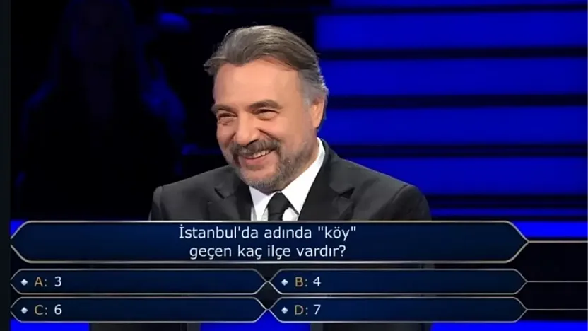 İstanbul'da adında köy geçen kaç ilçe vardır?