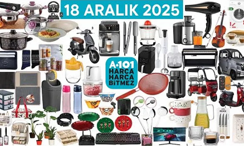 A101 Aldın Aldın Kataloğu Patladı: Elektrikli Araç 229 Bin Tl, Cam Temizleme Robotu Sadece 3 Bin Tl, Piyano Ve Espresso Makinesi Ile Yılbaşı Çılgınlığı Başladı!
