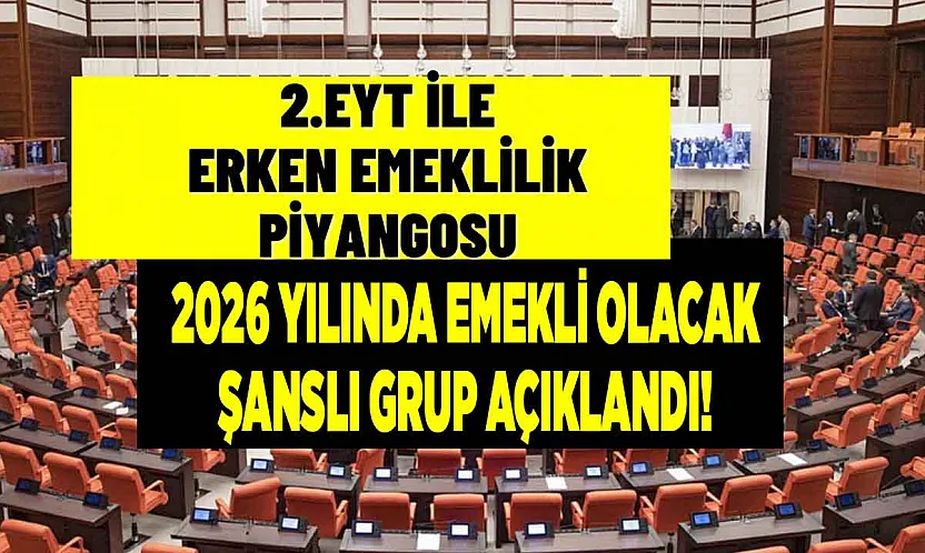 Kademeli emeklilikte yeni perde: 2026 yılının şanslı grubu netleşiyor